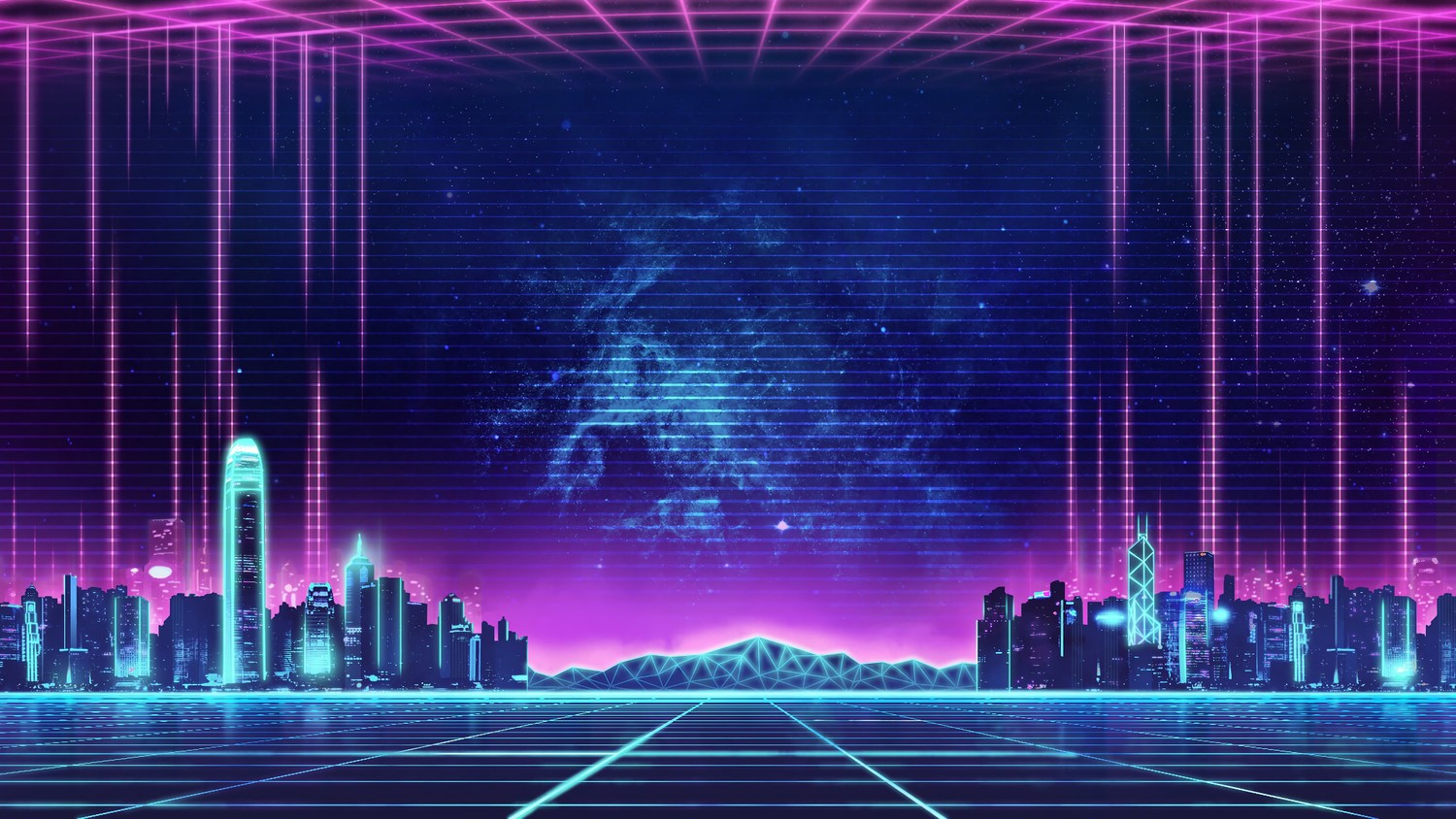 Explore Our Futuristic Cityscape Wallpaper