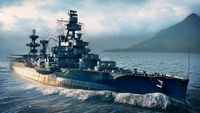 Explora Nuestro Exclusivo Fondo de Pantalla de Battleship de World of Warships