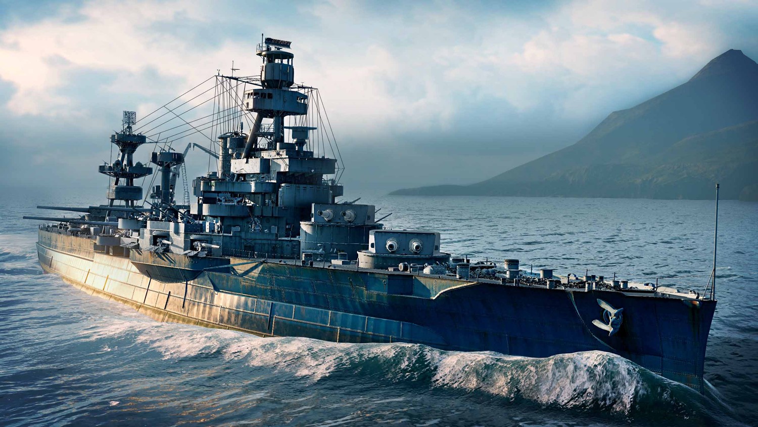 Explore Our Exclusive World of Warships Battleship Wallpaper