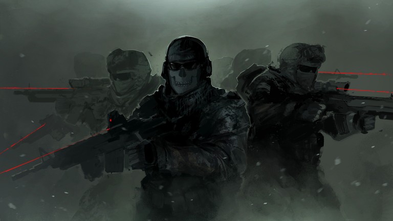 Explore Our Exclusive Call of Duty: Modern Warfare 2 Ghost Wallpaper