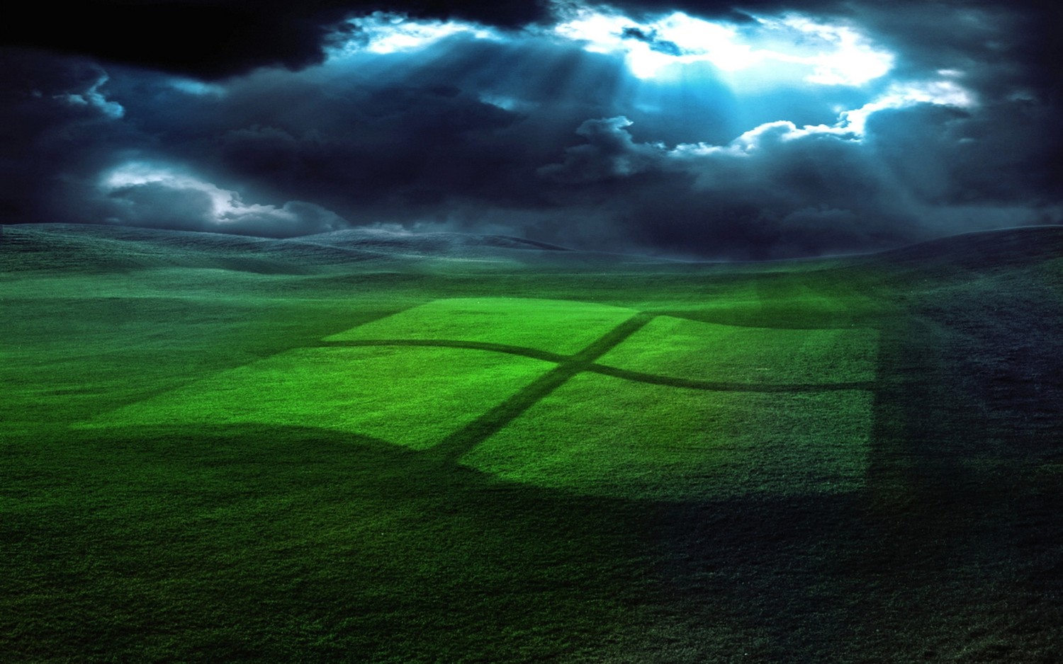 Impresionante Fondo de Pantalla de Microsoft Windows: La Naturaleza se Encuentra con la Tecnología