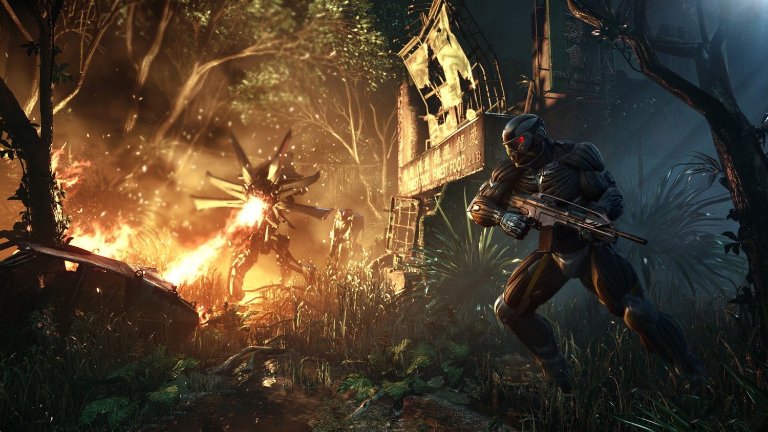 Fond d'écran de la jungle de Crysis 3 - Vivez l'excitation