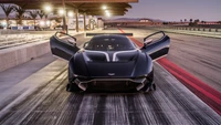 Fond d'Écran Aston Martin Vulcan : Parfait pour les Passionnés de Voitures