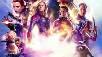 Fondo de Pantalla de Avengers: Endgame con Héroes Iconicos de Marvel