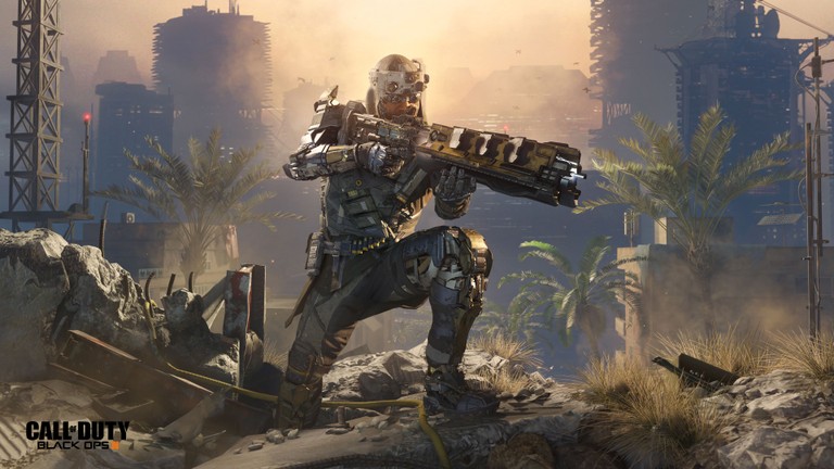 Explore the Action-Packed Call of Duty Black Ops 3 Wallpaper