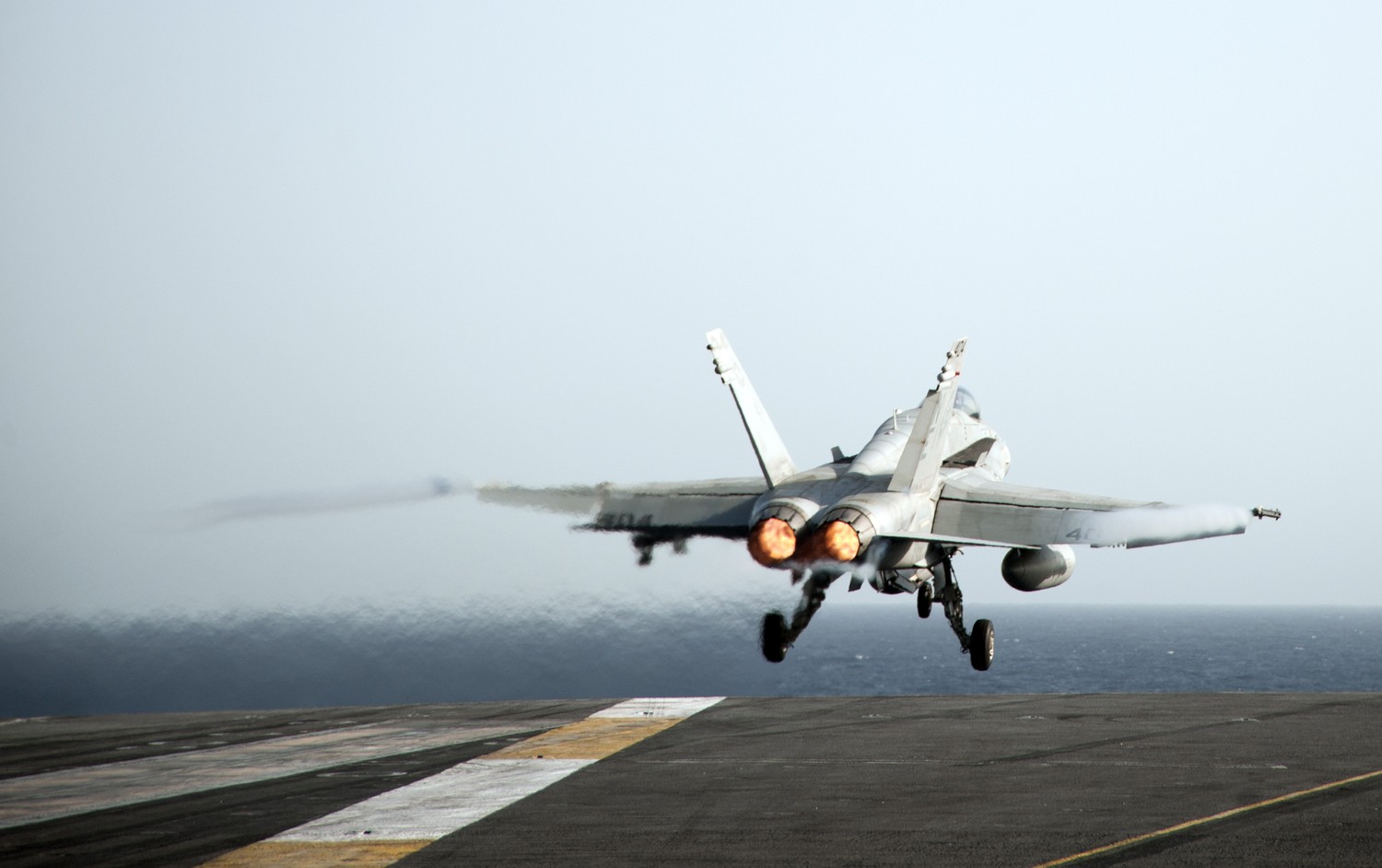 F/A-18 Hornet Taking Off - Download This Impressive Aviation Wallpaper