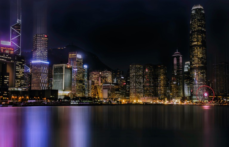 Download Stunning 5K Hong Kong Cityscape Wallpaper