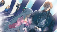 Download Beautiful Log Horizon Wallpaper Featuring Rayneshia and Krusty