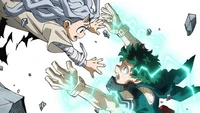 Téléchargez le Magnifique Fond d'Écran d'Izuku Midoriya de My Hero Academia