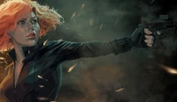 Explora Nuestro Fondo de Pantalla de Arte Digital de Black Widow