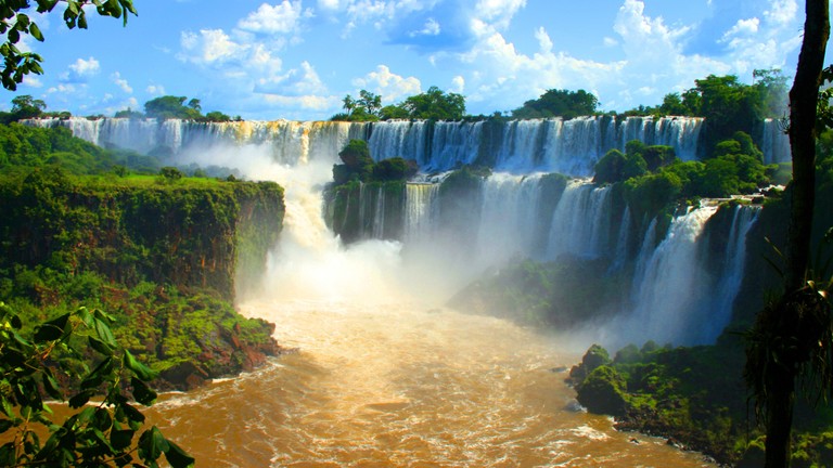 Breathtaking View of Iguazu Falls