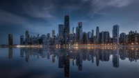 Download the Breathtaking Chicago Cityscape Wallpaper