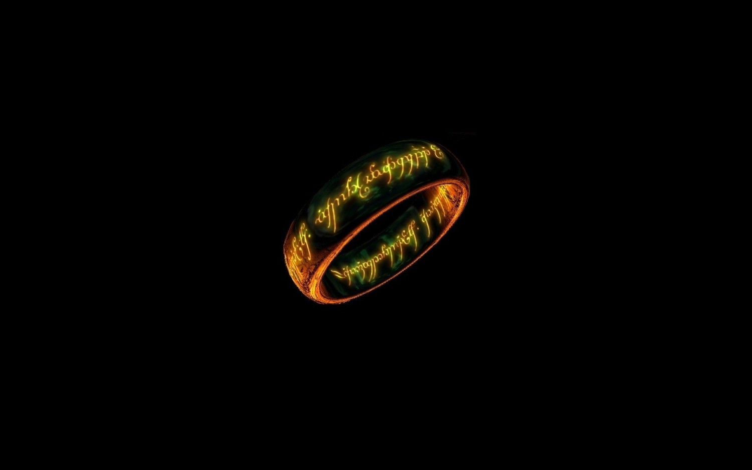 The One Ring: Stunning HD Wallpaper for Fans