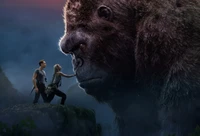 Fondo de Pantalla de King Kong: Un Encuentro Majestuoso