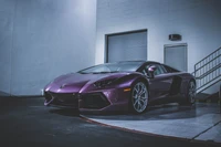 Descargar impresionante fondo de pantalla de Lamborghini Aventador