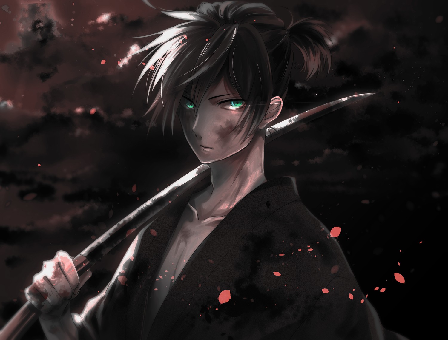 Explore This Captivating Dark Anime Wallpaper