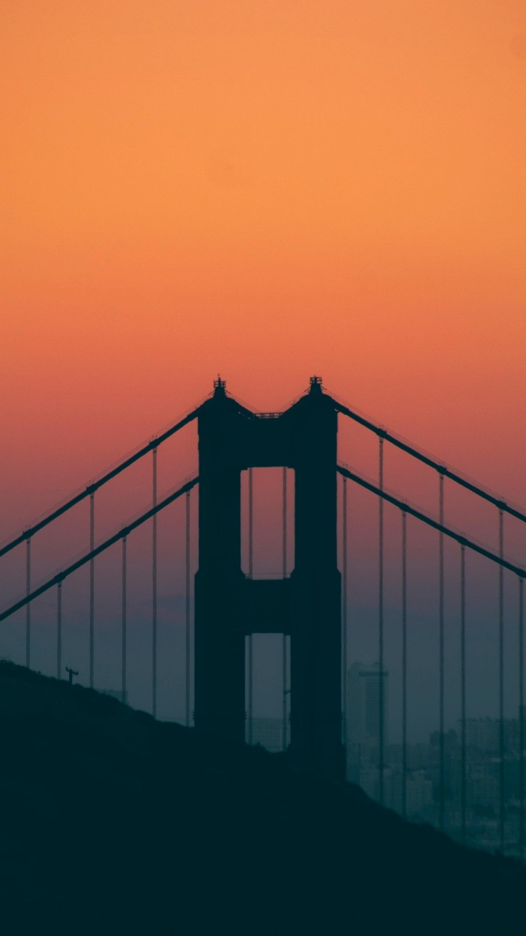 Golden Gate Bridge Wallpaper - Captivating Dusk Atmosphere