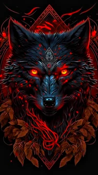 Download Our Striking Werewolf Art Wallpaper