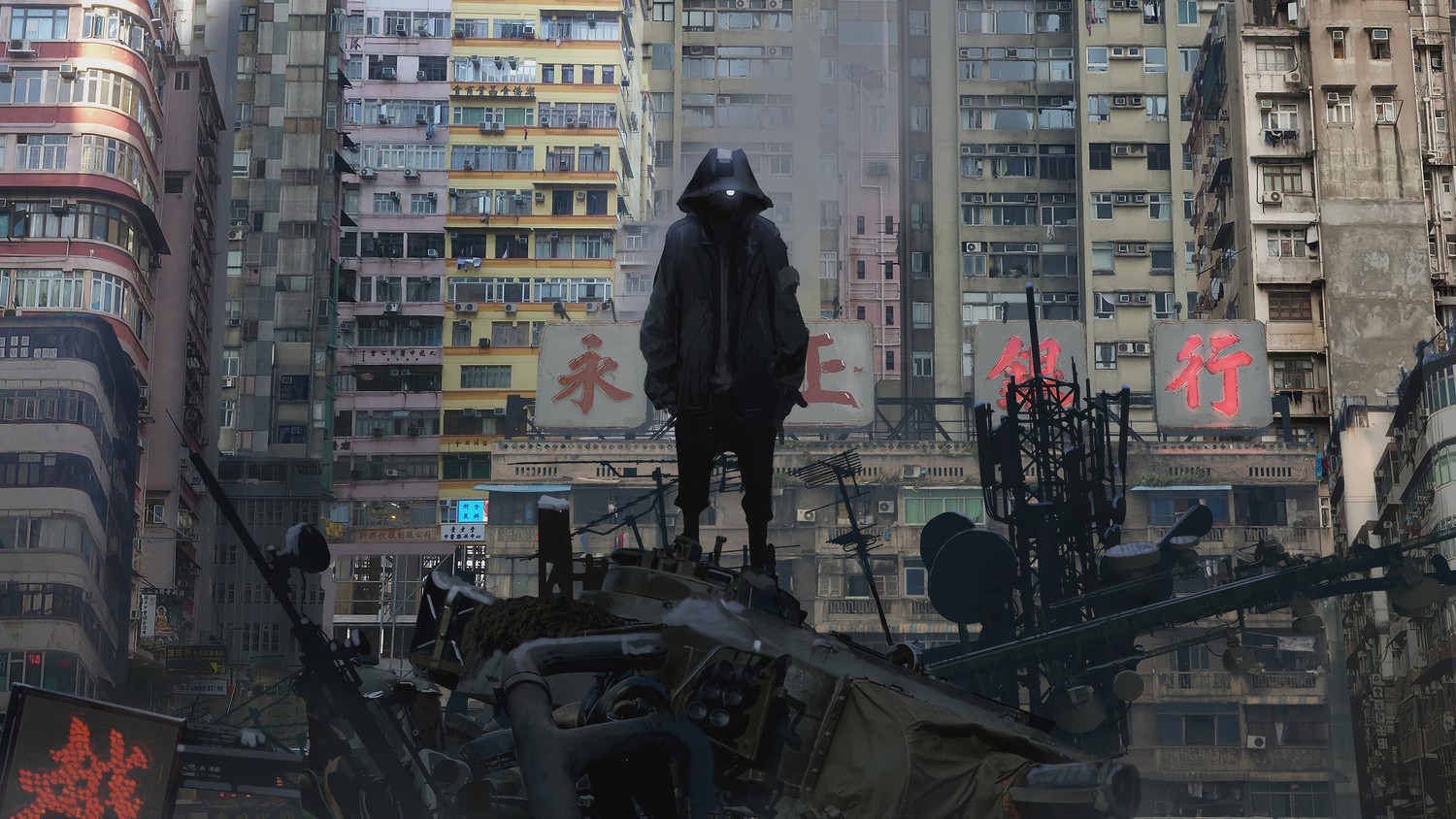 Explorez Notre Fond d'Écran d'Art Numérique Cyberpunk