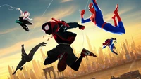 Fond d'Écran Spider-Man : Un Nouvel Univers