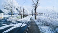 Fondo de Ciudad Invernar Captivador