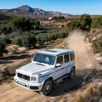 Fond d'écran de la Mercedes Benz G Class Off-Road