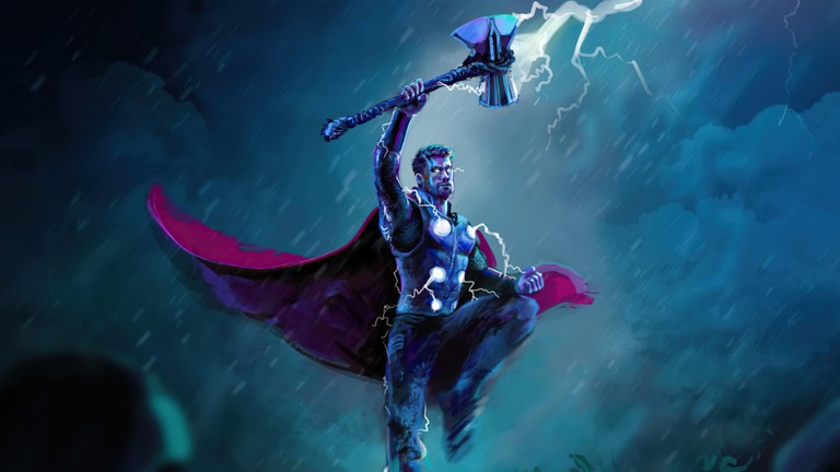 Thor: The God of Thunder Wallpaper