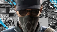 Watch Dogs 2 Wallpaper: Stunning Visuals Featuring Iconic Character