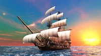 Stunning Tall Ship Wallpaper for Your Desktop