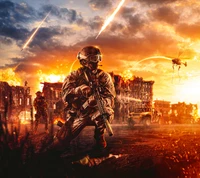 Wallpaper 4K Impresionante de Call of Duty Warzone