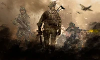 Fond d'Écran Épique de Call of Duty Modern Warfare 2