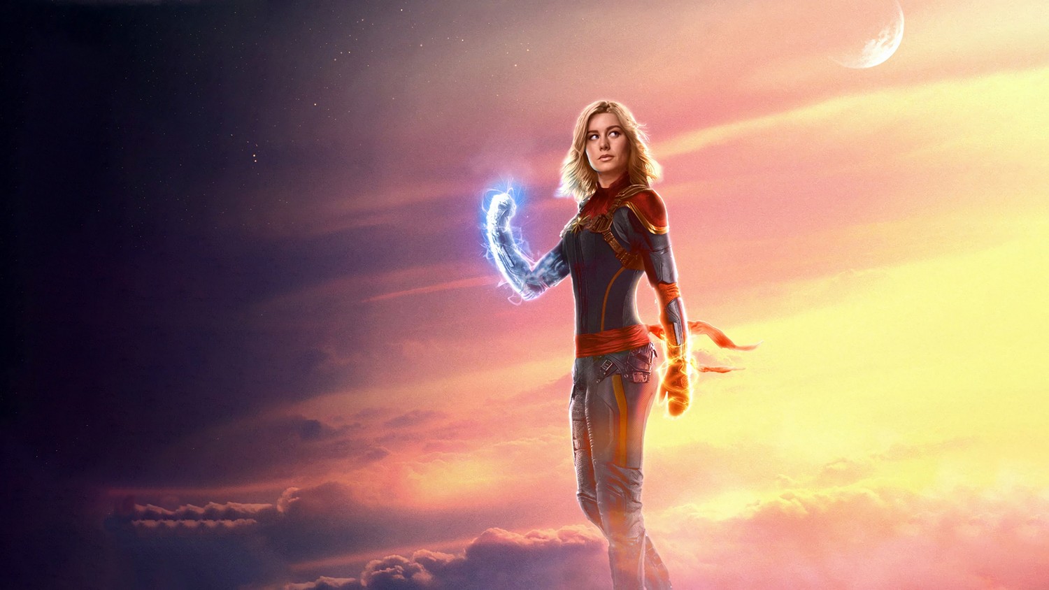 Download Captivating Captain Marvel Wallpaper