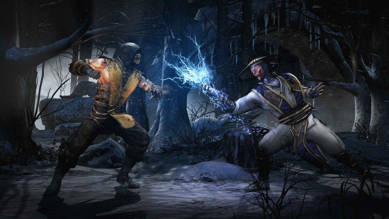 Mortal Kombat X Wallpaper - Scorpion vs. Raiden