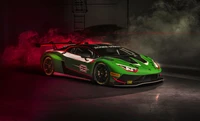 Descargar el Iconico Fondo de Pantalla Lamborghini Huracán GT3 Evo2