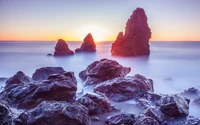 Experimenta el Majestuoso Atardecer en Rodeo Beach