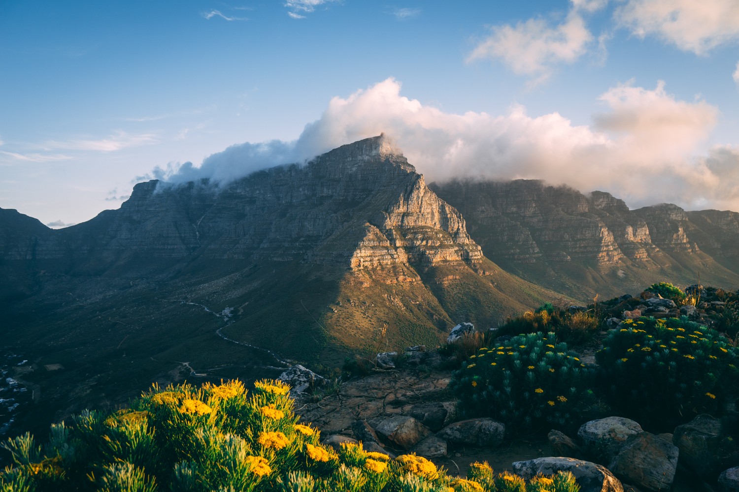 Breathtaking Cape Town Mountain View Wallpaper