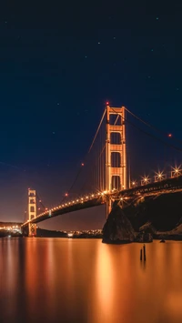 Fondo de pantalla impresionante del Puente Golden Gate