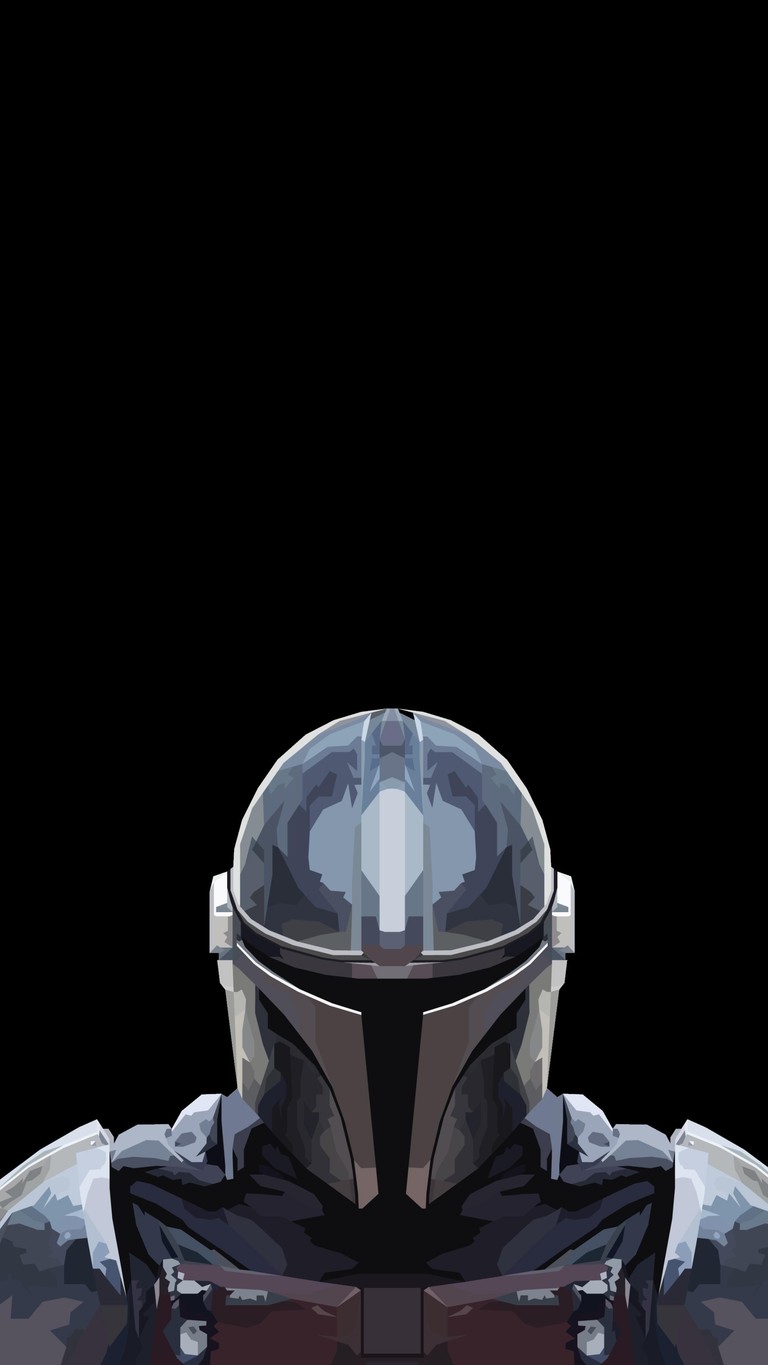 Mandalorian Wallpaper for AMOLED and OLED Screens