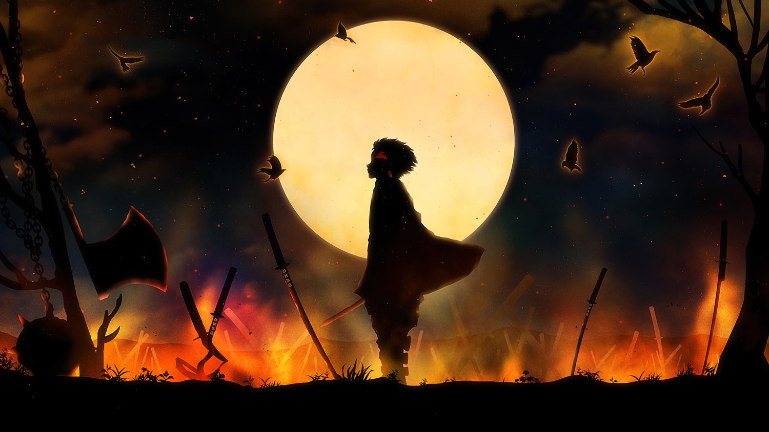 Explore the Epic Tanjiro Kamado Wallpaper from Demon Slayer