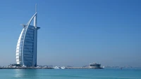 Bel fond d'écran du Burj Al Arab à télécharger