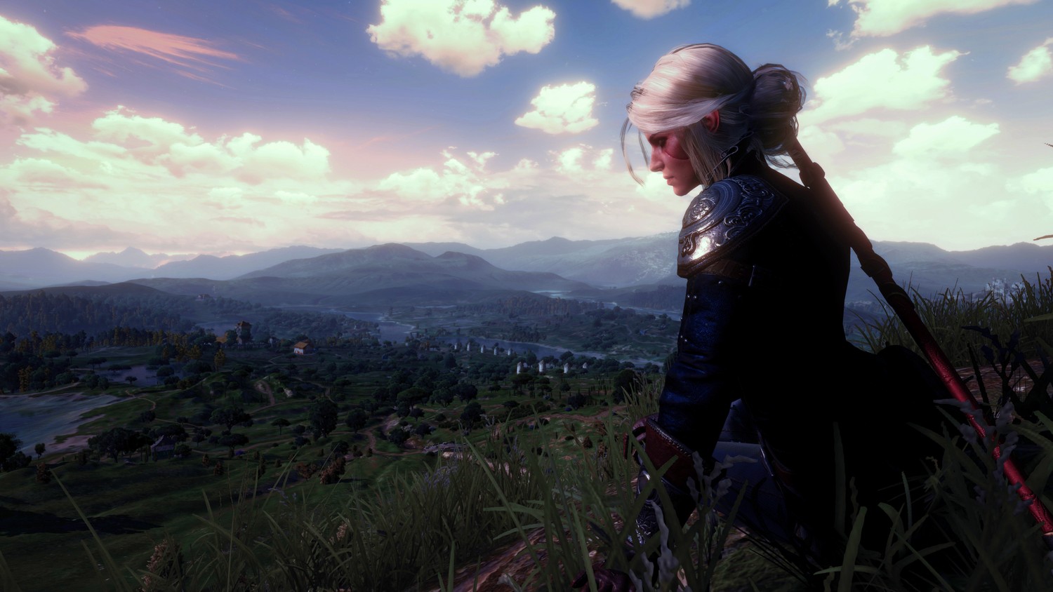 Explore the Majestic Ciri Wallpaper from The Witcher 3: Wild Hunt