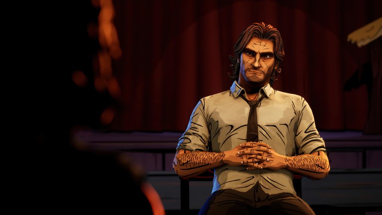 The Wolf Among Us 2 Wallpaper Featuring Bigby Wolf