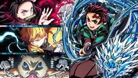 Fondo de Pantalla de Tanjiro Kamado de Demon Slayer: Kimetsu no Yaiba