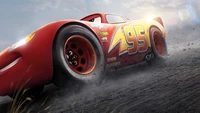 Lightning McQueen 4K & 8K Wallpaper - Cars Movie Art