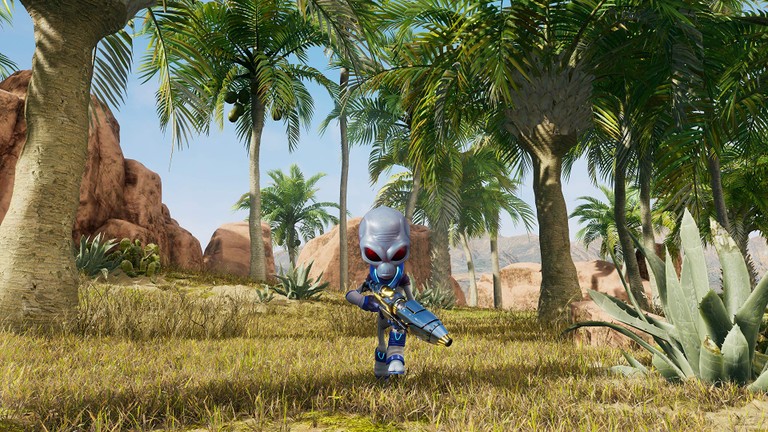 Explore Our Destroy All Humans! Alien Wallpaper