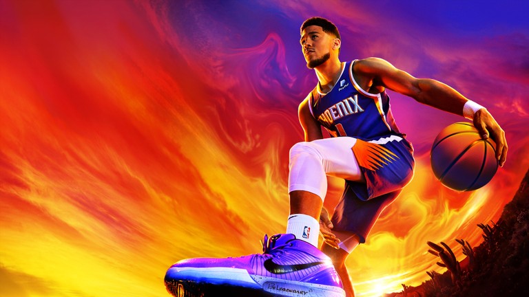 NBA 2K23: Devin Booker 4K Wallpaper