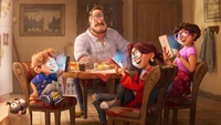 Connected Movie Wallpaper: Enjoy Family Moments in Animation