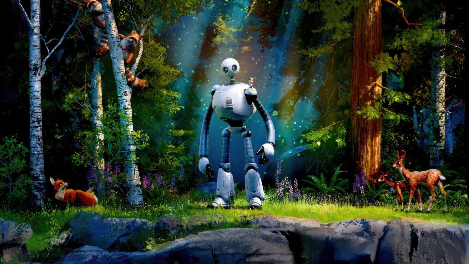 Explore The Wild Robot 4K Wallpaper