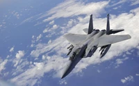 F-15 Eagle: fondo de pantalla icónico de jet militar