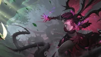 Morgana - Fond d'écran envoûtant de League of Legends